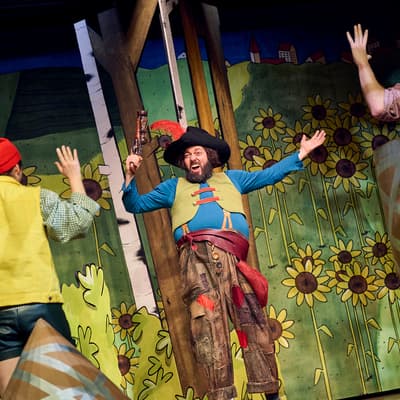 Pressefoto "Der Räuber Hotzenplotz und die Mondrakete" 1