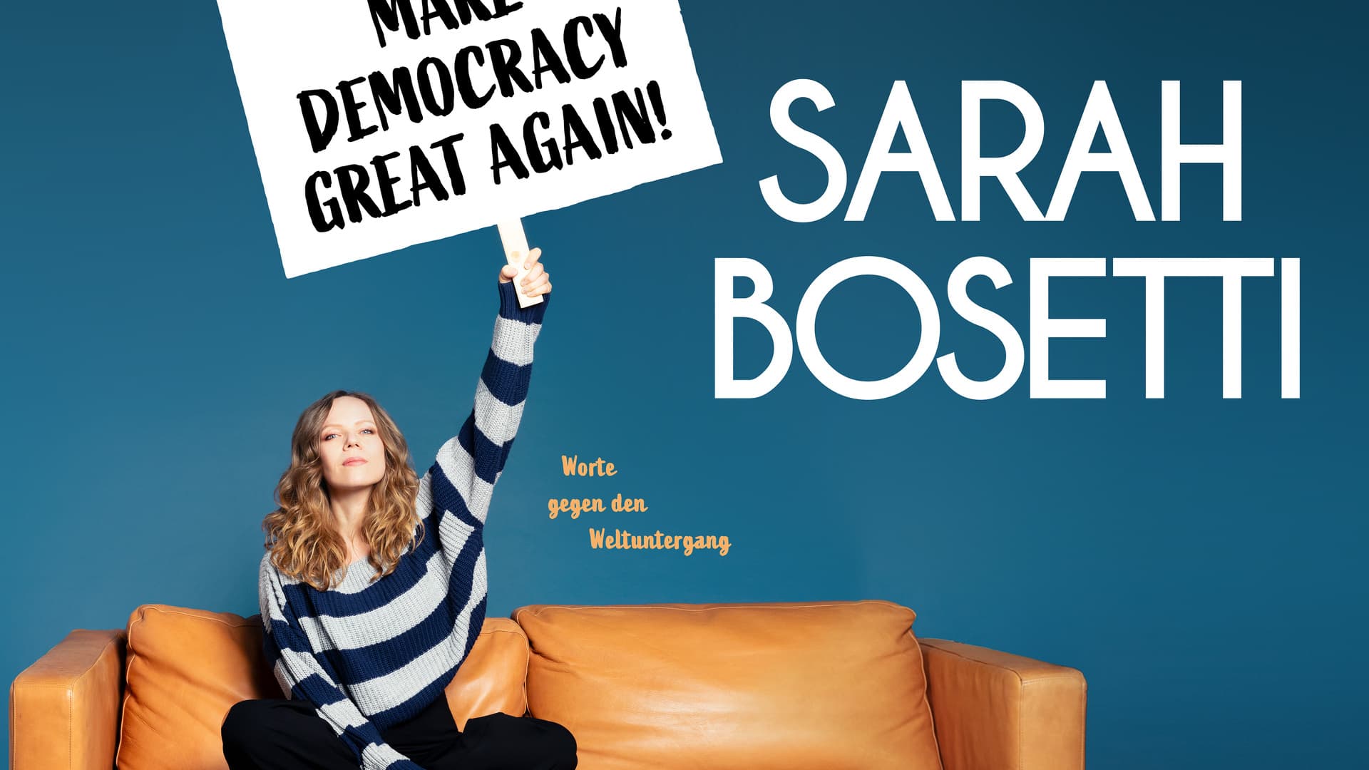 Titelbild von Sarah Bosetti: Make Democracy Great Again!