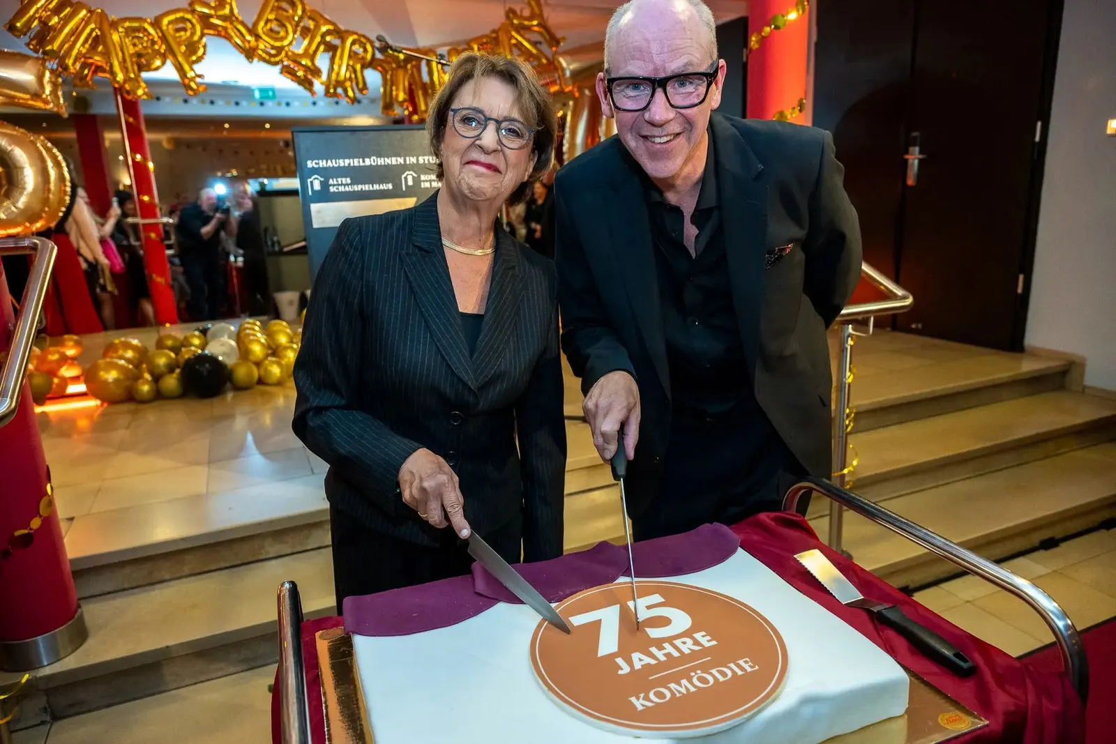 Monika Hirschle und Axel Preuß Foto: Tobias Metz