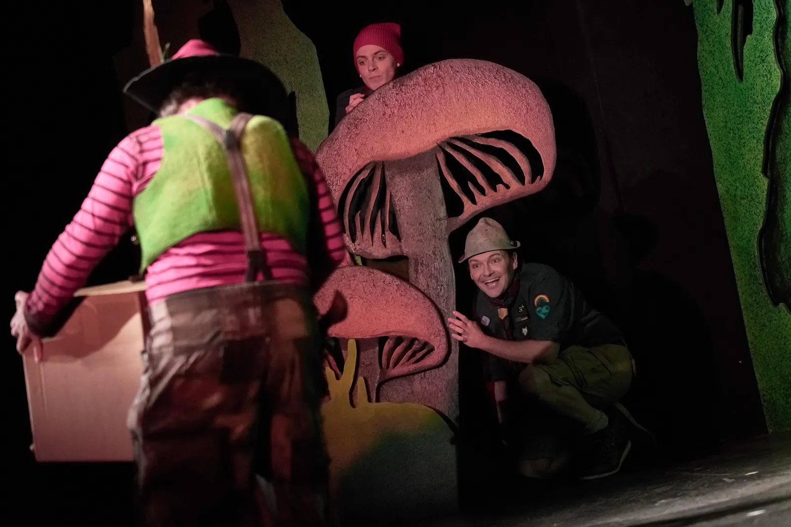 DER RÄUBER HOTZENPLOTZ von Otfried Preußler Spielzeit 2018/2019 / Premiere: 29.11.2018 Andreas Klaue, Daniel Kozian, Andreas Laufer Foto: Martin Sigmund