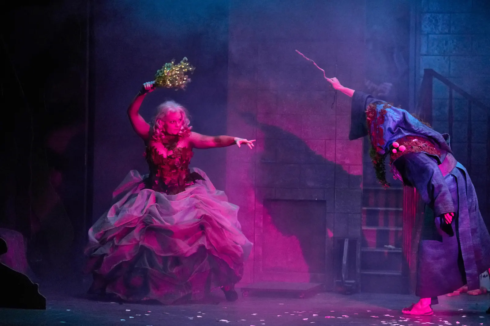 DER RÄUBER HOTZENPLOTZ von Otfried Preußler Spielzeit 2018/2019 / Premiere: 29.11.2018 Diana Gantner, Marius Hubel Foto: Martin Sigmund