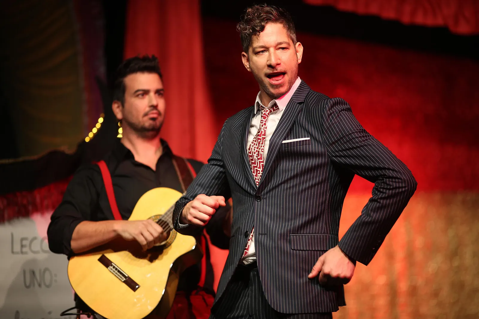 SPANISCH FÜR ANFÄNGERINNEN Musik-Comedy von Enrique Keil Spielzeit 2018/2019 / Premiere: 2.7.2019 Apostolos Naumis, Boris Rosenberger Foto: Tom Kohler