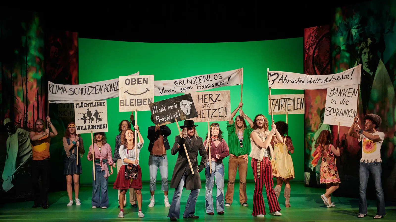 HAIR The American Tribal Love Rock-Musical Spielzeit 2018/2019 / Premiere: 07.12.2018 Foto: Martin Sigmund