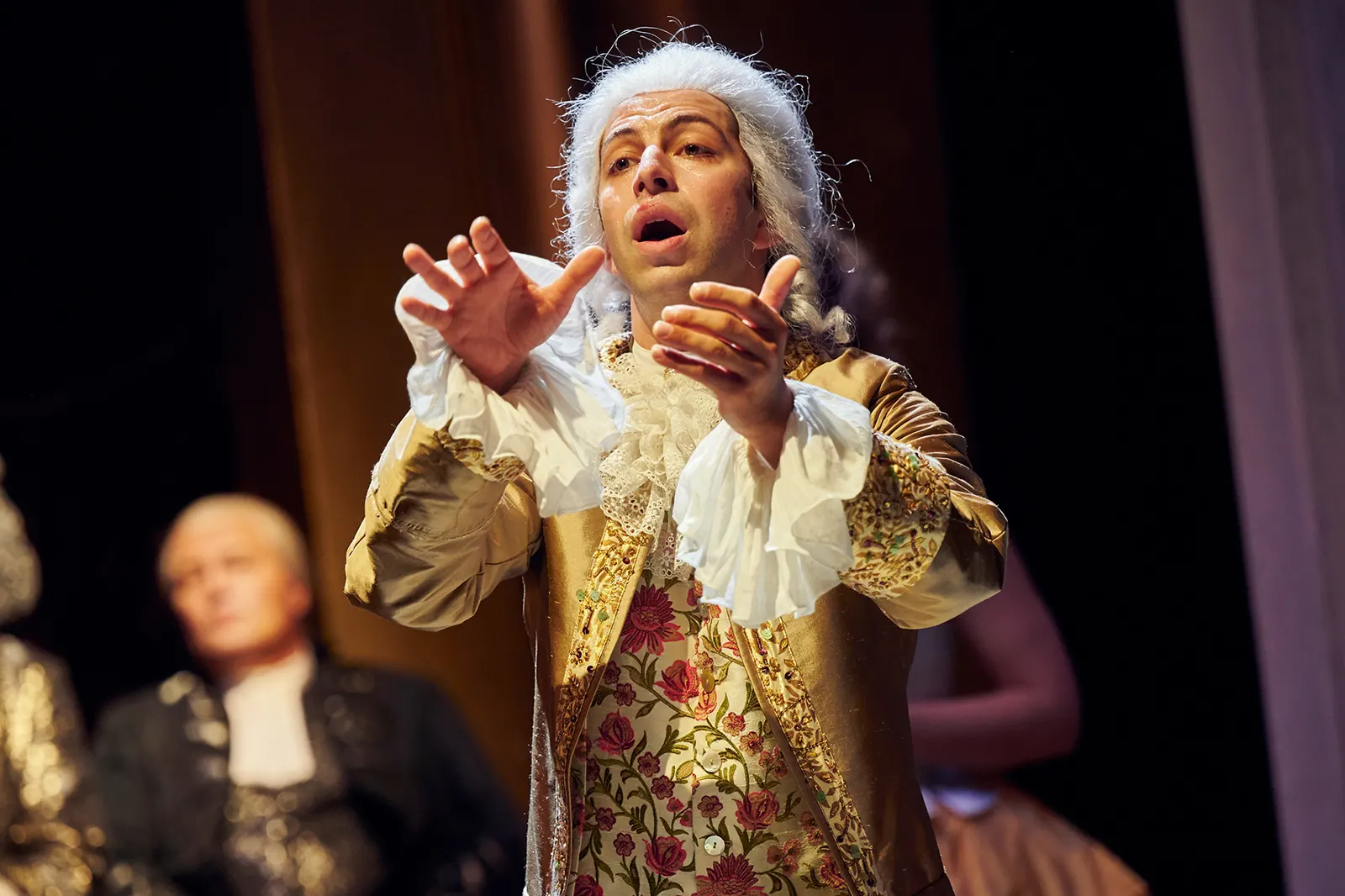 AMADEUS Schauspiel von Peter Shaffer Spielzeit 2021/2022 / Premiere: 17.9.2021 Delio Malär Foto: Martin Sigmund