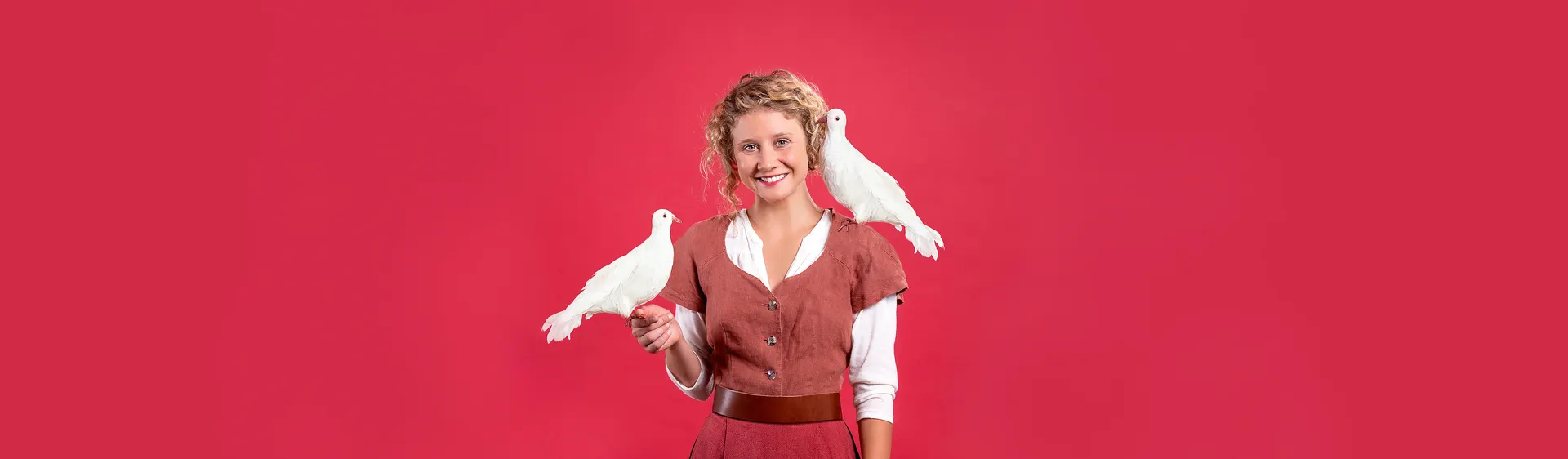 Titelbild von Zwei Tauben für Aschenputtel
