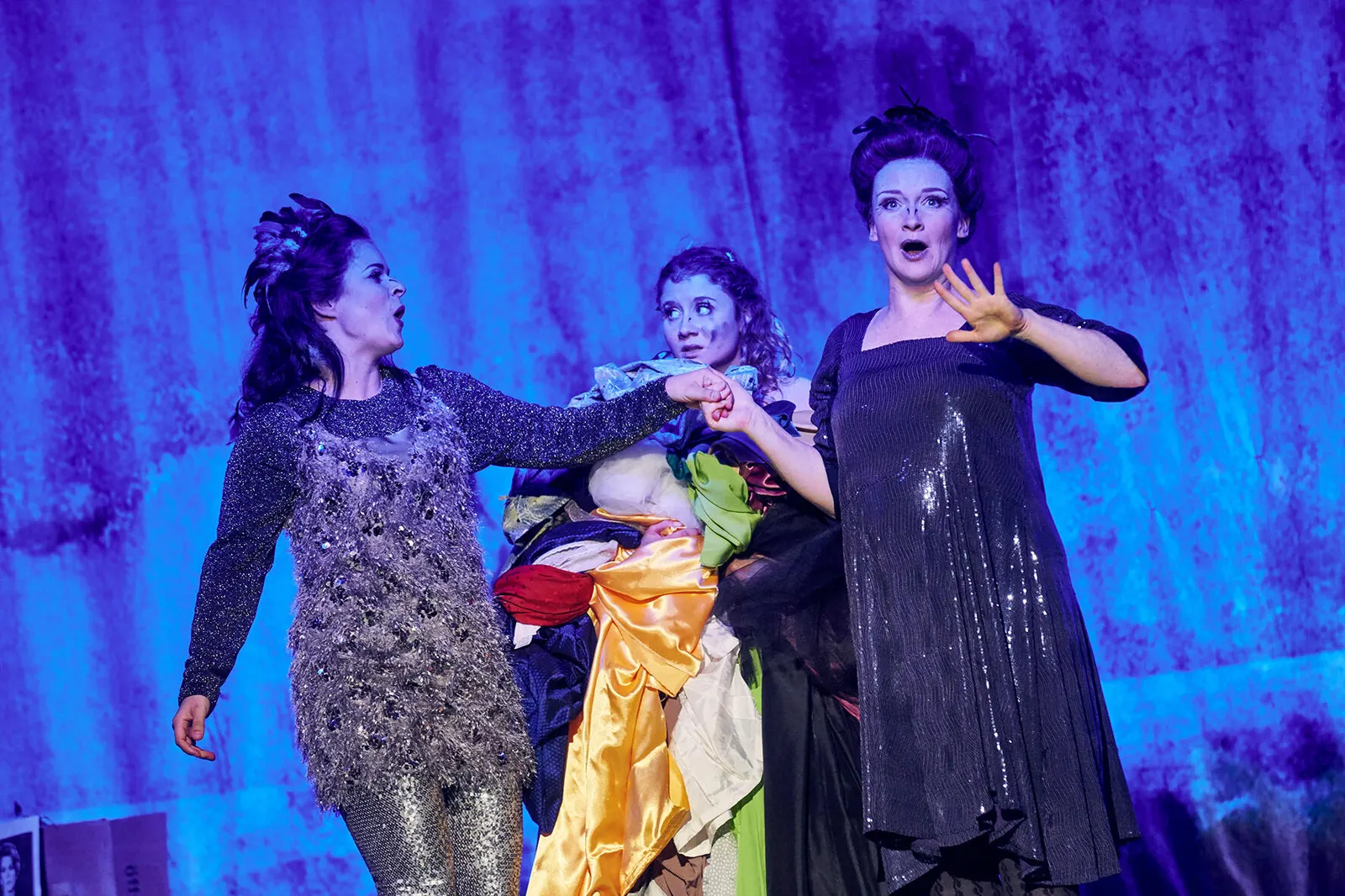 ZWEI TAUBEN FÜR ASCHENPUTTEL Familienstück zur Weihnachtszeit nach den Gebrüdern Grimm von Catharina Fillers und Stefanie Schnitzler Spielzeit 2019/2020 / Premiere: 28.11.2019 Laur…