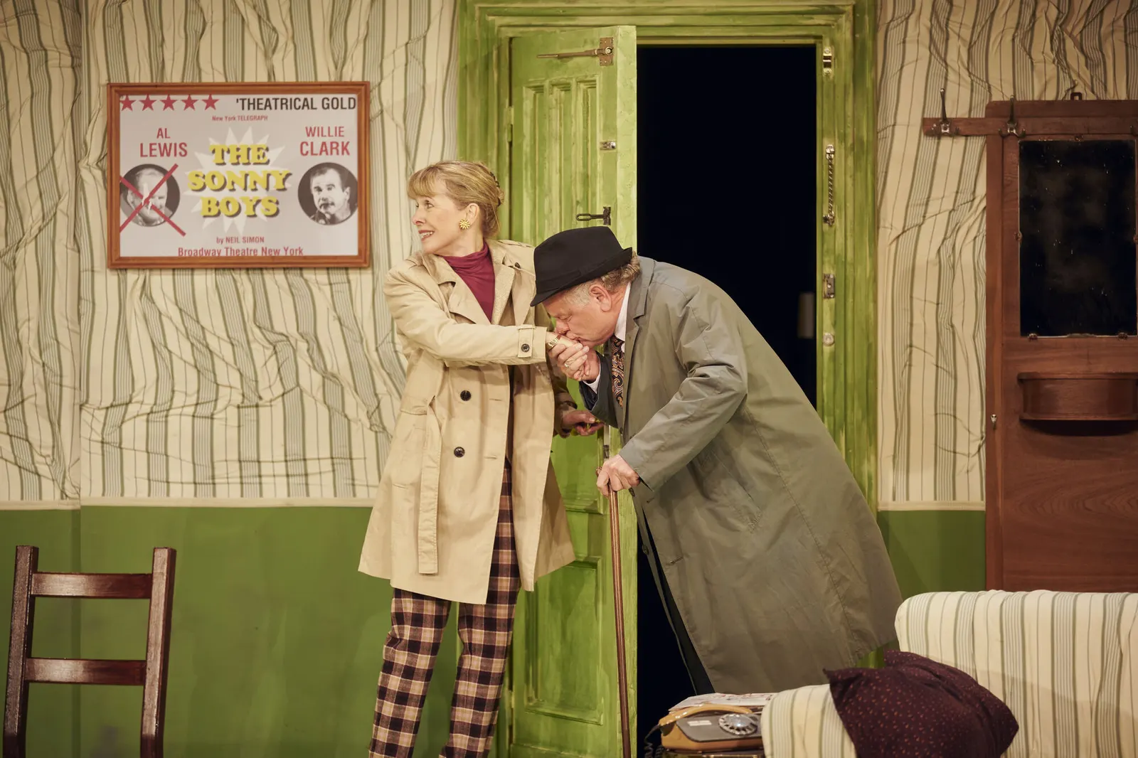 SONNY BOYS Komödie von Neil Simon Spielzeit 2022/2023 / Premiere: 23.9.2022 Julia Jaschke, Gottfried Breitfuß Foto: Martin Sigmund