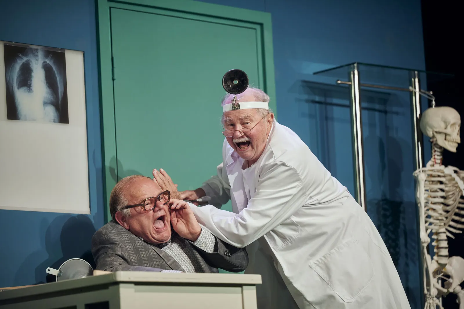 SONNY BOYS Komödie von Neil Simon Spielzeit 2022/2023 / Premiere: 23.9.2022 Gottfried Breitfuß, Ernst Konarek Foto: Martin Sigmund