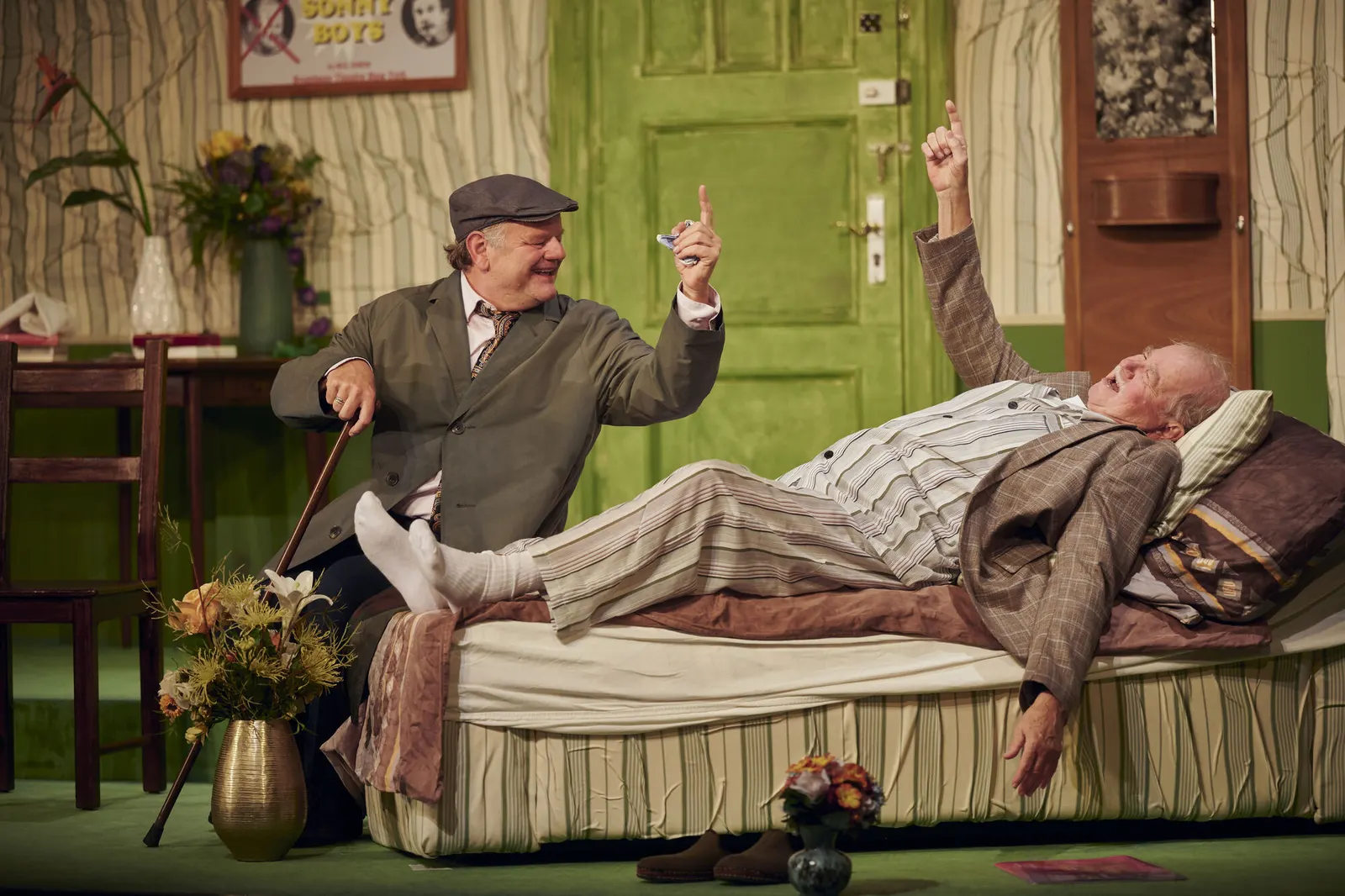 SONNY BOYS Komödie von Neil Simon Spielzeit 2022/2023 / Premiere: 23.9.2022 Gottfried Breitfuß, Ernst Konarek Foto: Martin Sigmund