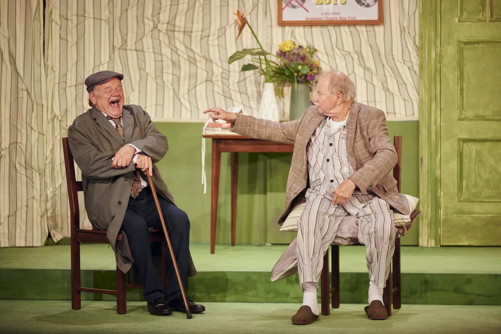 SONNY BOYS Komödie von Neil Simon Spielzeit 2022/2023 / Premiere: 23.9.2022 Gottfried Breitfuß, Ernst Konarek Foto: Martin Sigmund