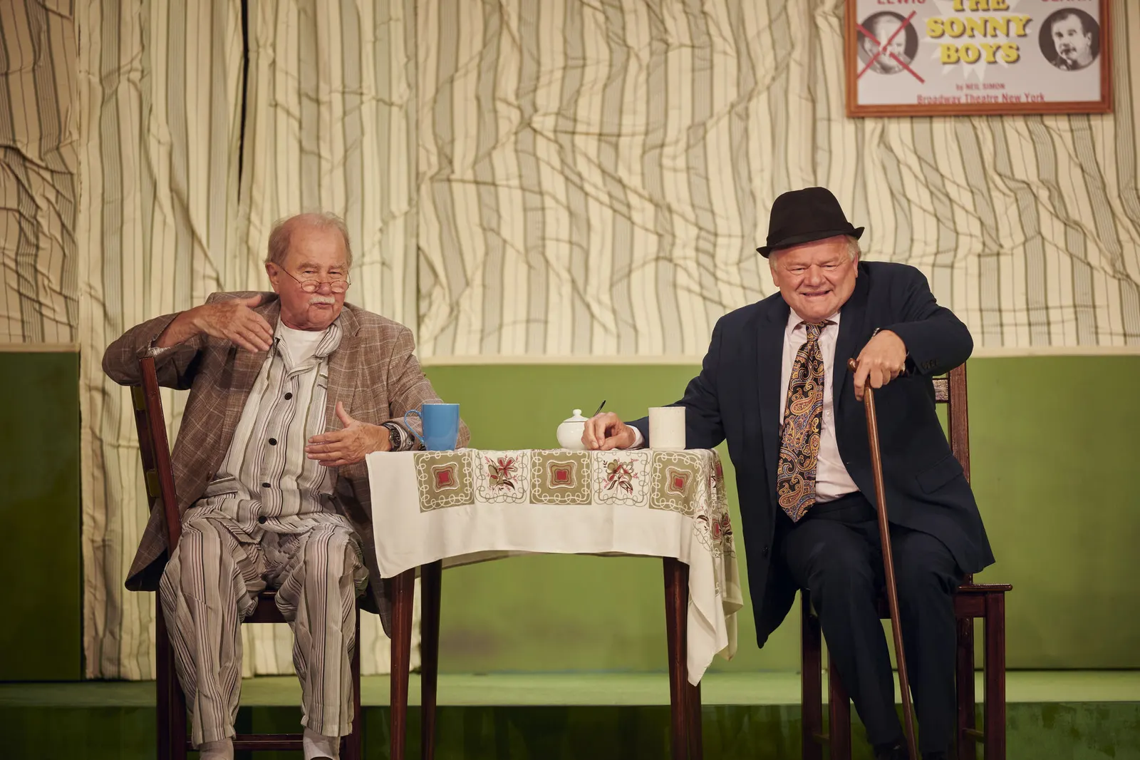 SONNY BOYS Komödie von Neil Simon Spielzeit 2022/2023 / Premiere: 23.9.2022 Ernst Konarek, Gottfried Breitfuß Foto: Martin Sigmund