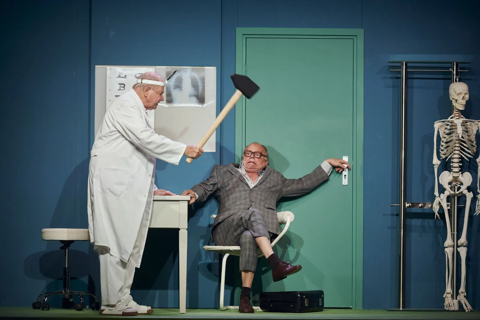 SONNY BOYS Komödie von Neil Simon Spielzeit 2022/2023 / Premiere: 23.9.2022 Ernst Konarek, Gottfried Breitfuß Foto: Martin Sigmund