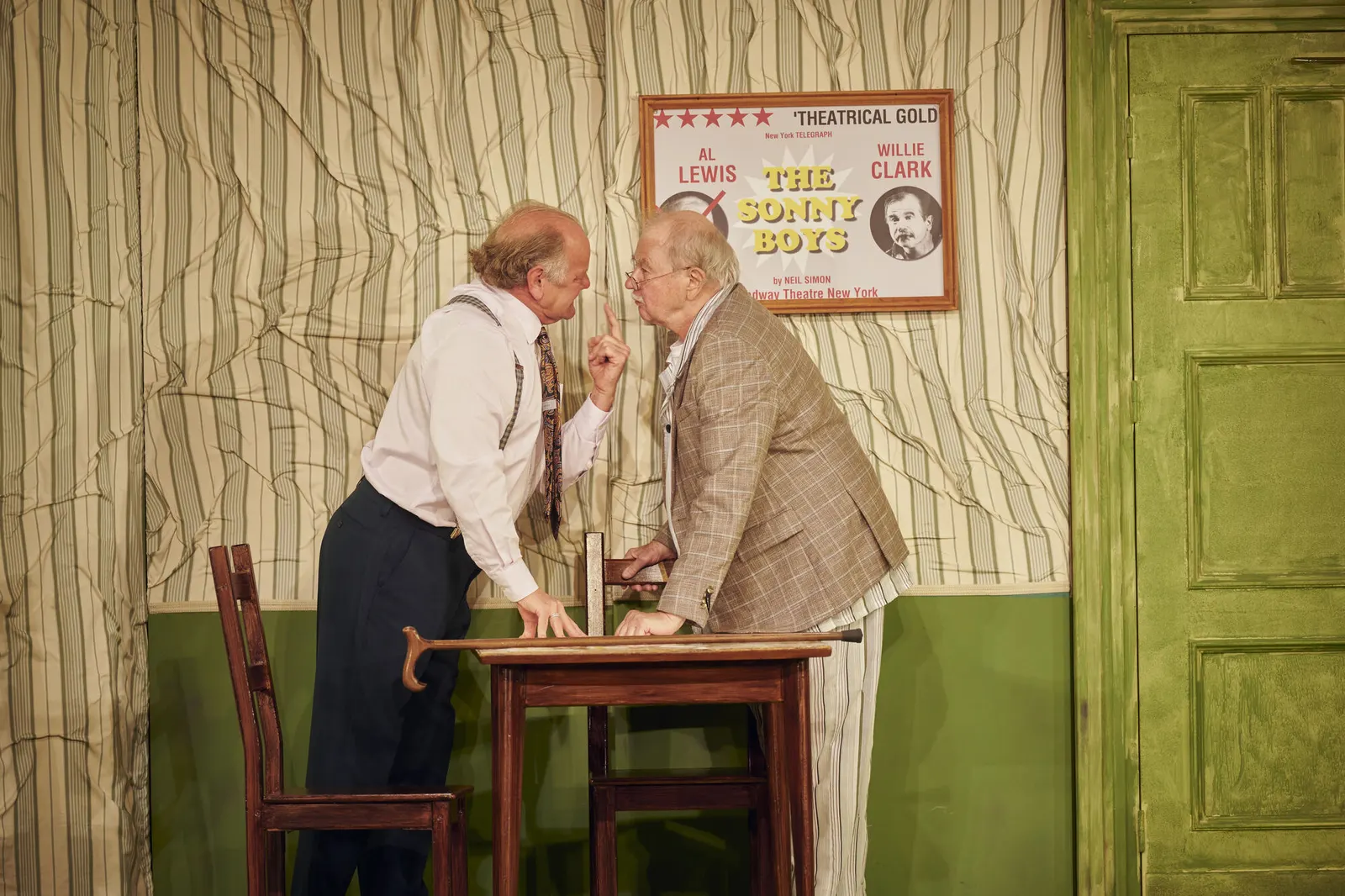 SONNY BOYS Komödie von Neil Simon Spielzeit 2022/2023 / Premiere: 23.9.2022 Gottfried Breitfuß, Ernst Konarek Foto: Martin Sigmund