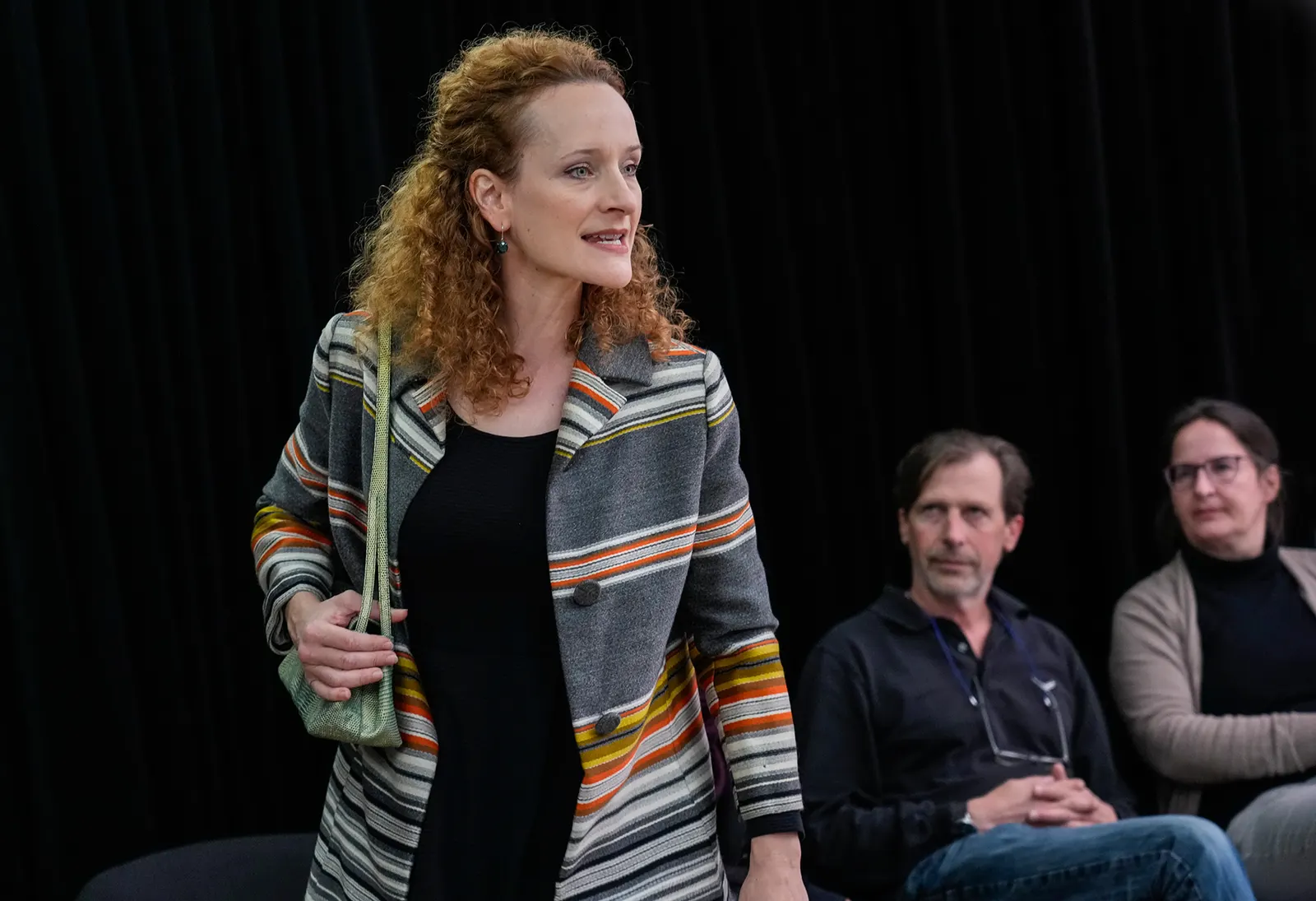 ANGST Kammerspiel nach der gleichnamigen Novelle von Stefan Zweig Lisa Wildmann Spielzeit 2022/2023 Premiere: 30.9.2022 im Theater unterm Dach Foto: Tobias Metz