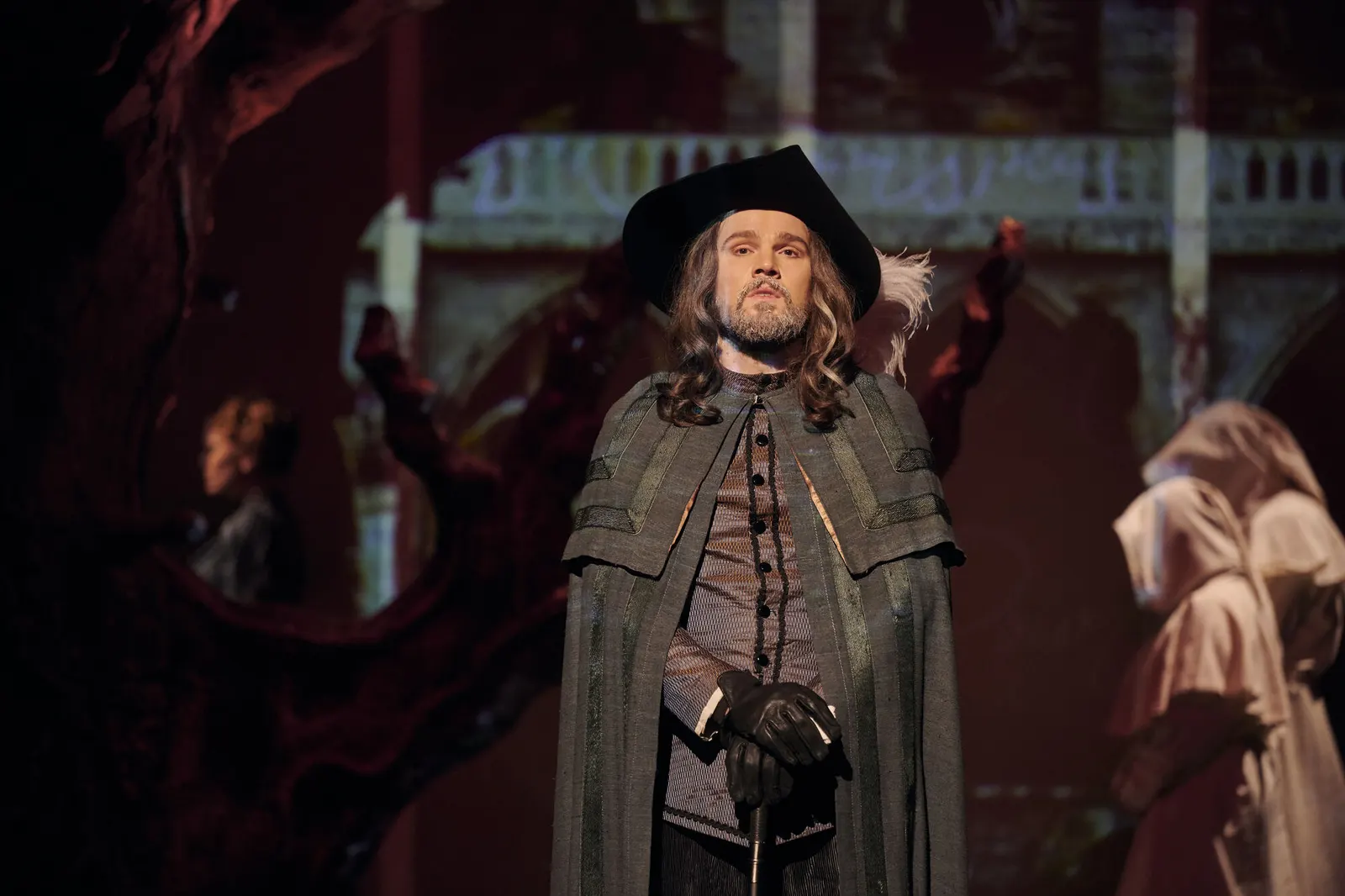 CYRANO DE BERGERAC Romantische Komödie von Edmond Rostand Spielzeit 2022/2023 / Premiere: 16.9.2022 Sebastian Volk Foto: Martin Sigmund