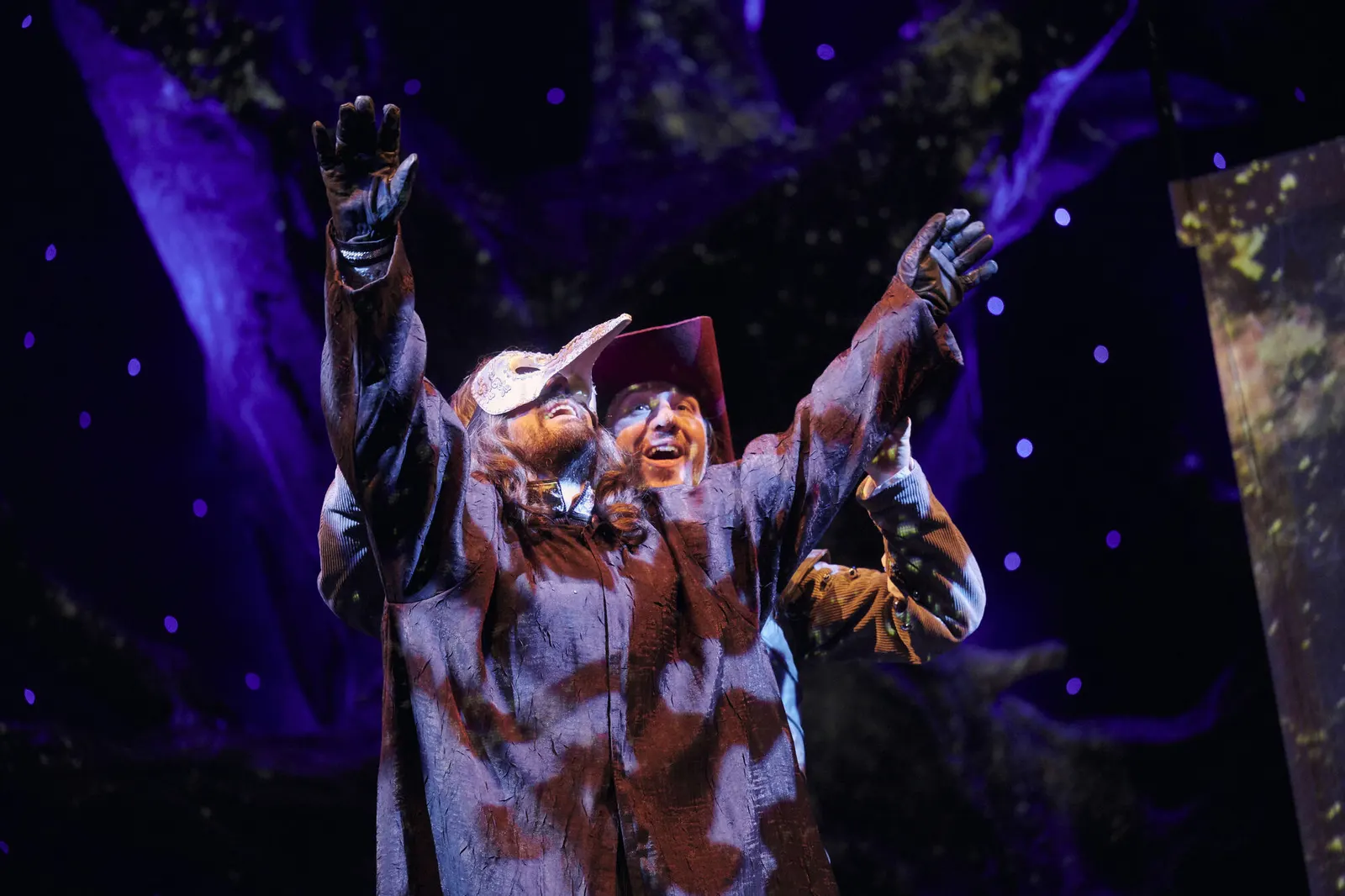 CYRANO DE BERGERAC Romantische Komödie von Edmond Rostand Spielzeit 2022/2023 / Premiere: 16.9.2022 Sebastian Volk, Pablo Sprungala Foto: Martin Sigmund