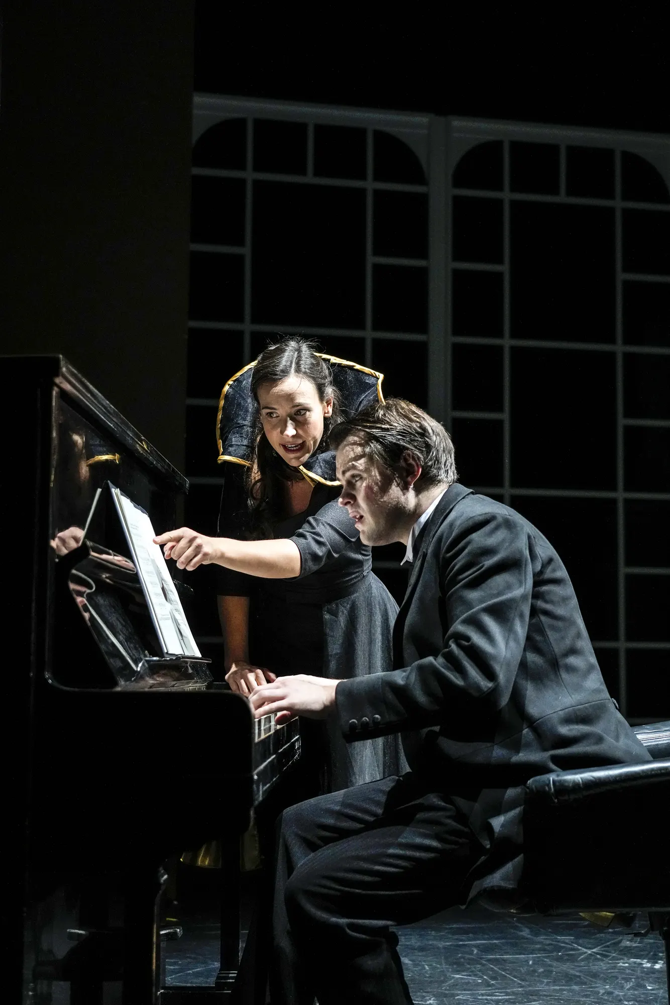 DER VERSCHOLLENE (AMERIKA) Schauspiel nach dem Roman von Franz Kafka Spielzeit 2022/2023 / Premiere: 28.10.2022 Klara Pfeiffer, Lion Leuker Foto: Tobias Metz