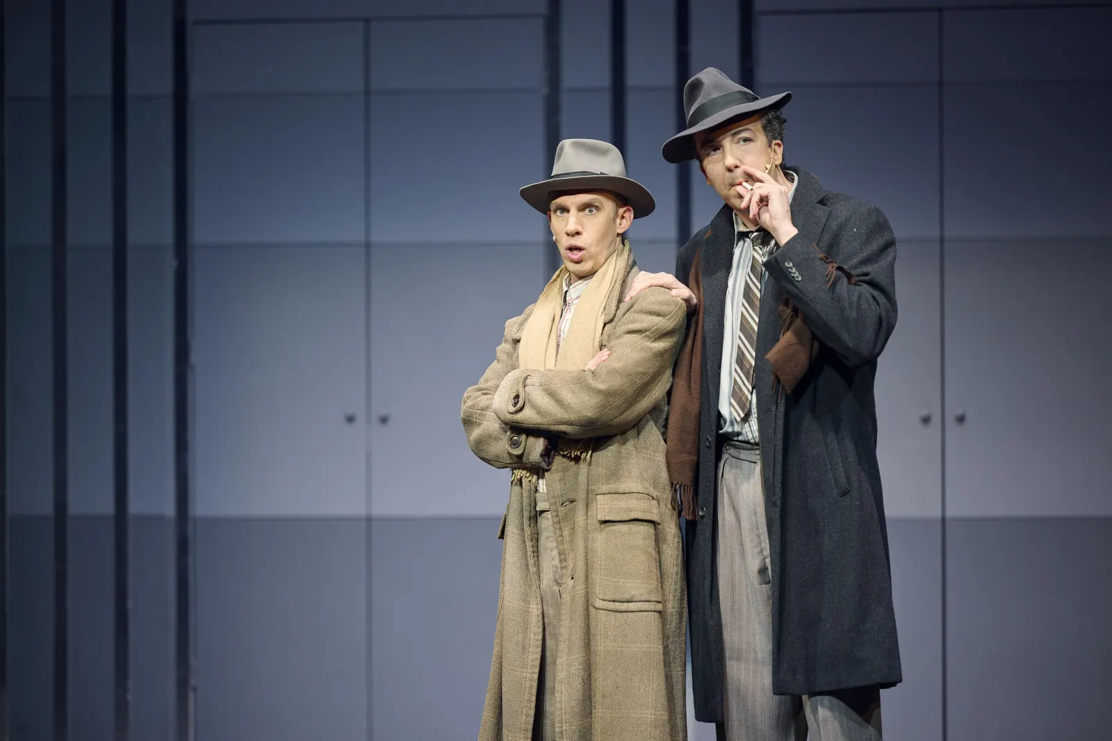 SUGAR Musical von Peter Stone (Buch), Jule Styne (Musik), Bob Merrill (Liedtexte) Spielzeit 2022/2023 / Premiere: 9.12.2022 Björn Schäffer, Samuel Schürmann Foto: Martin Sigmund