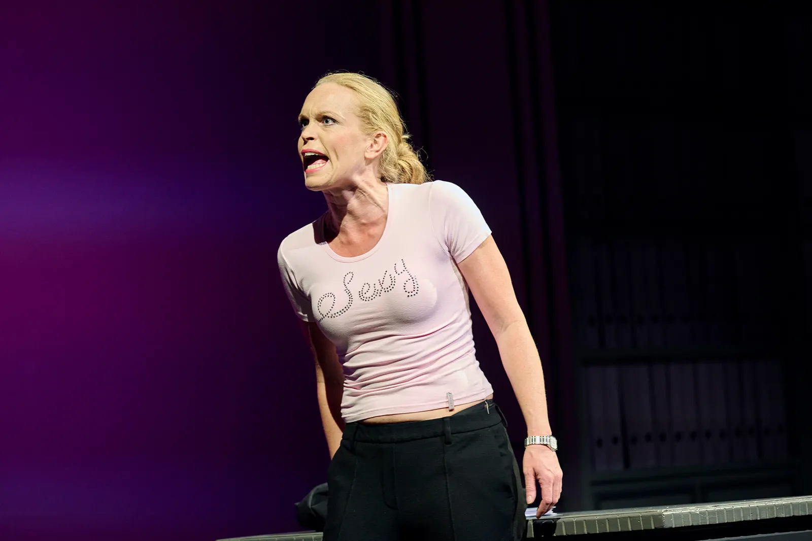 PRIMA FACIE - DEM ANSCHEIN NACH Schauspiel von Suzie Miller Spielzeit 2023/2024 / Premiere: 8.2.2024 Stefanie Klimkait Foto: Martin Sigmund