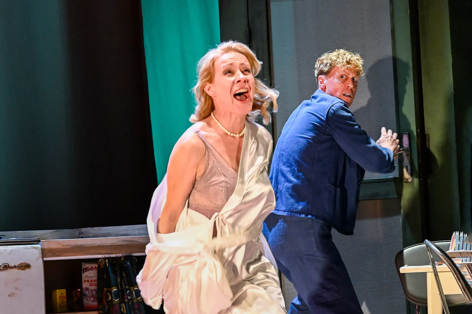 ENDSTATION SEHNSUCHT Schauspiel von Tennessee Williams Spielzeit 2025/2026 / Premiere: 24.4.2026 Natalie O’Hara, Marius Hubel Foto: Tobias Metz