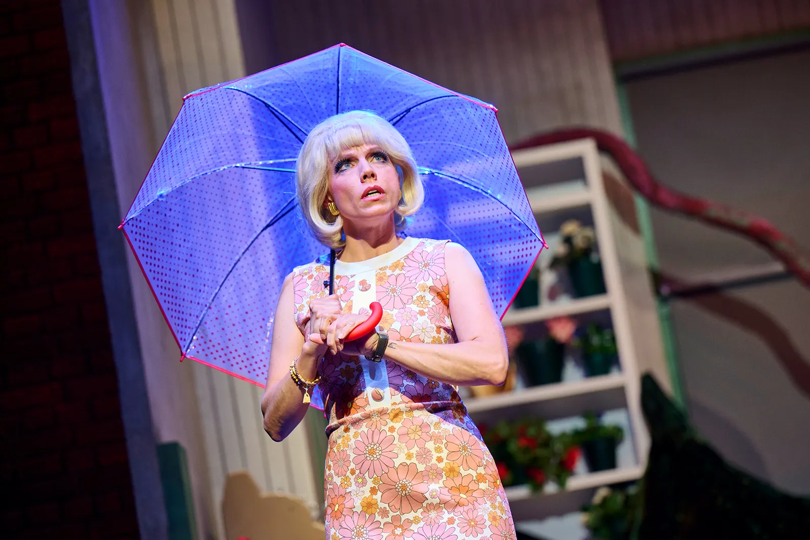 DER KLEINE HORRORLADEN Musical von Howard Ashman und Alan Menken Premiere: 7.6.2024 im Alten Schauspielhaus Dorothée Kahler Foto: Martin Sigmund