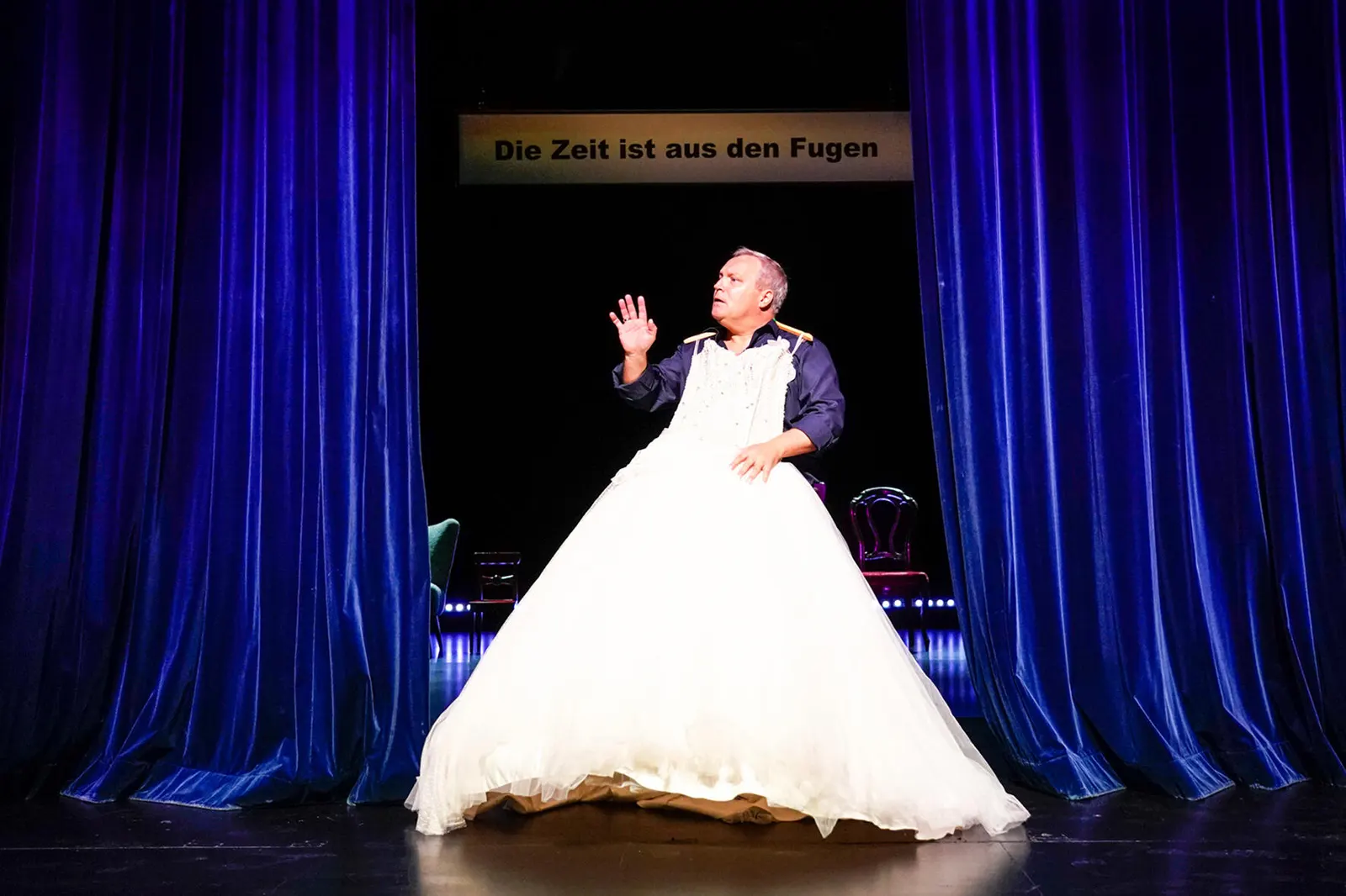 HEUTE WEDER HAMLET Ein tragikomisches Ein-Mann-Stück Spielzeit 2020/2021 / Premiere: 18.09.2020 Andreas Klaue Foto: Tobias Metz