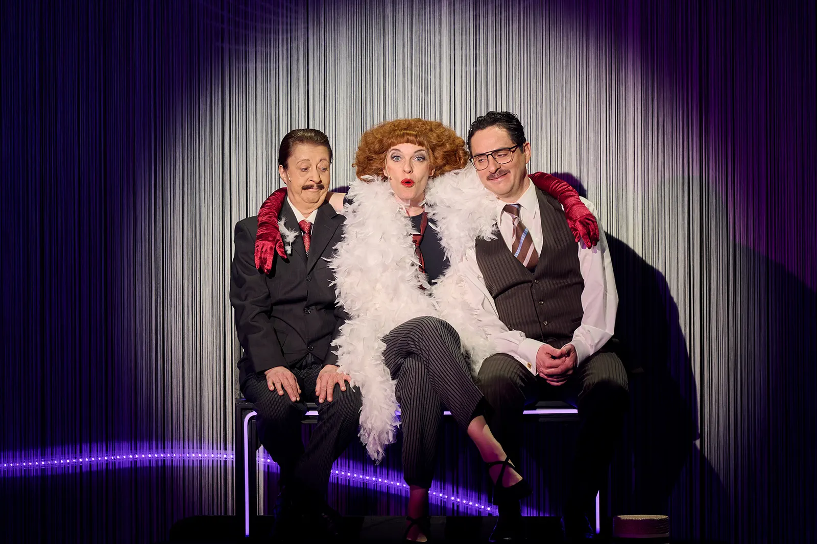 HÄBERLE UND PFLEIDERER Eine szenisch-musikalische Hommage an Oscar Heiler und Willy Reichert von Monika Hirschle und Christine Gnann / Uraufführung Spielzeit 2024/2025 / Premiere: …
