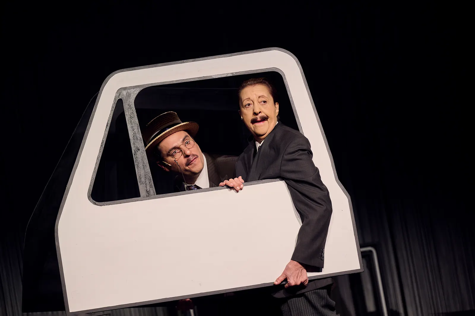 HÄBERLE UND PFLEIDERER Eine szenisch-musikalische Hommage an Oscar Heiler und Willy Reichert von Monika Hirschle und Christine Gnann / Uraufführung Spielzeit 2024/2025 / Premiere: …