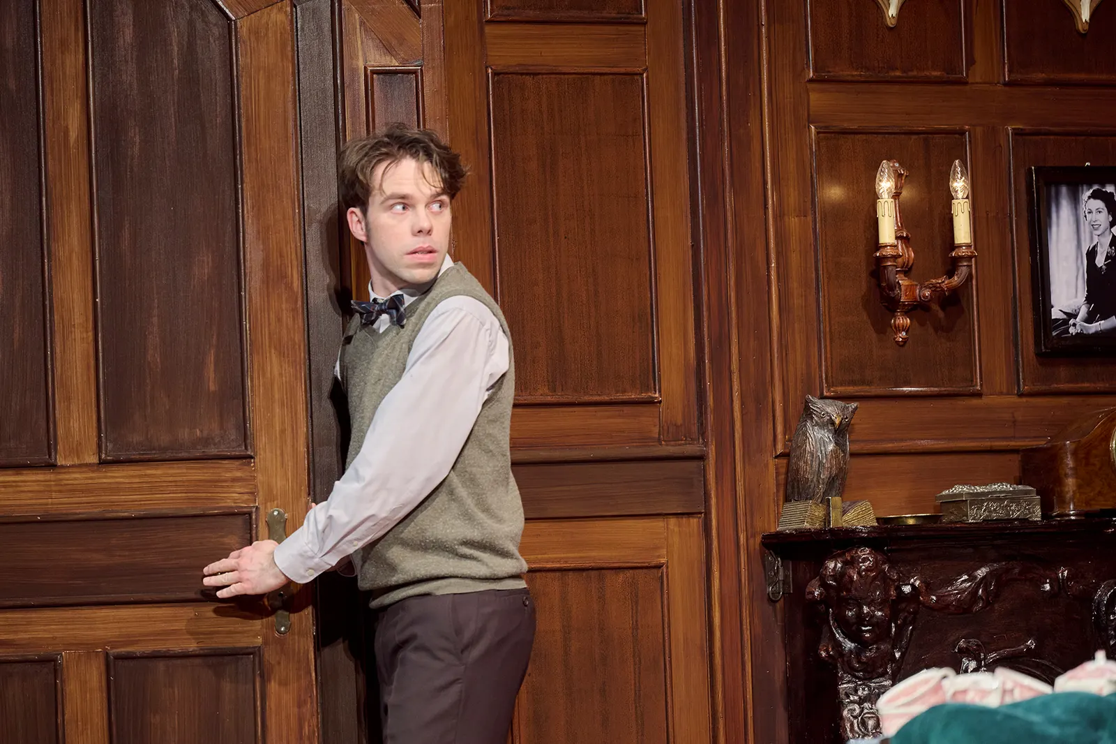 “Die Mausefalle” Krimi von Agatha Christie Spielzeit 2024/2025 / Premiere: 14.3.2025 Constantin Petry Foto: Martin Sigmund