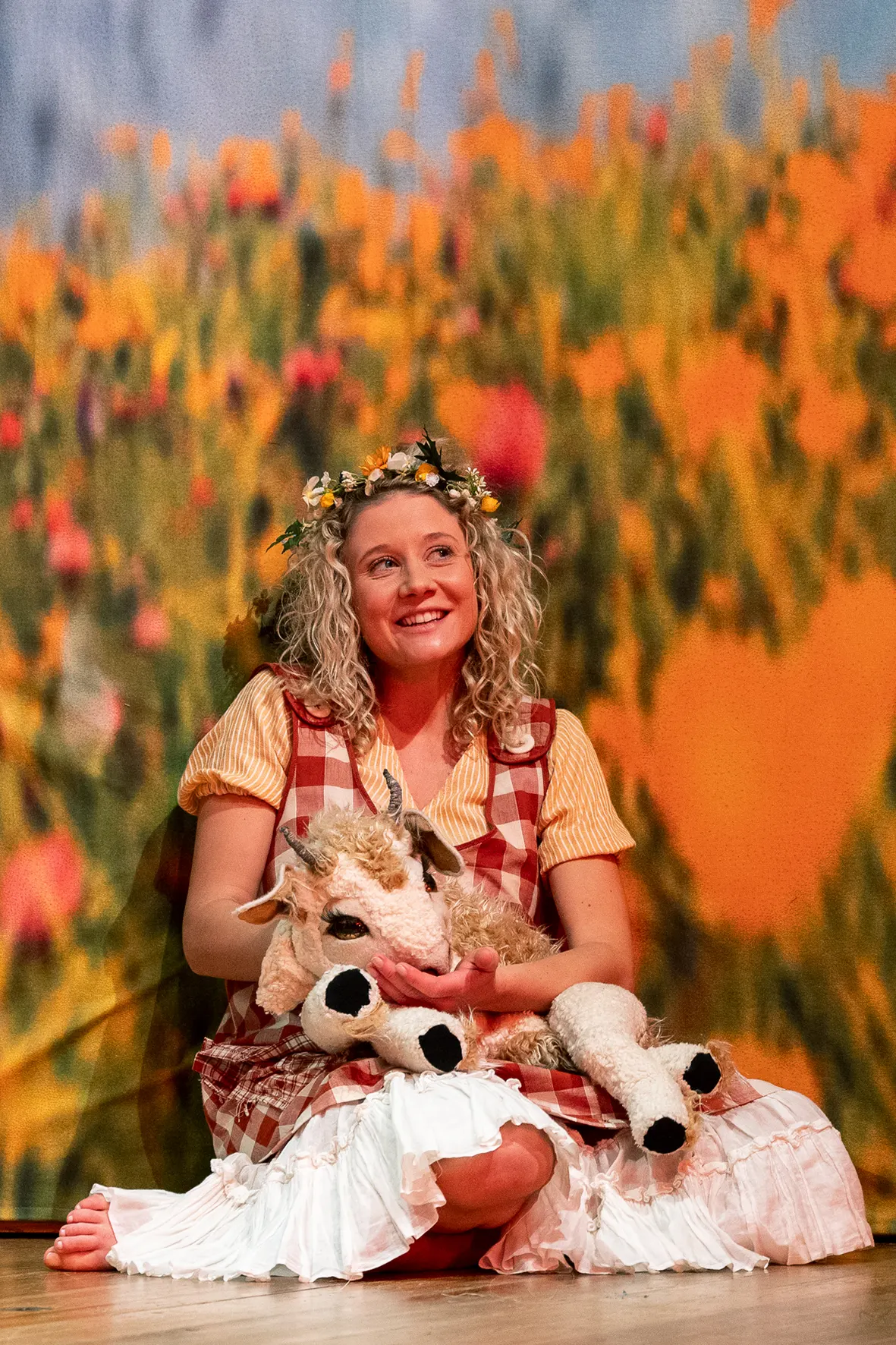 HEIDI Theaterstück nach Johanna Spyri von Jan Bodinus Spielzeit 2024/2025 / Premiere: 29.11.2024 Farina Violetta Giesmann Foto: Tobias Metz